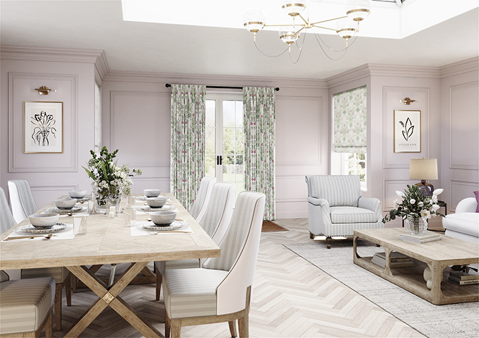 Cotswold Faux Silk, Candyfloss - Made to Measure Curtain - Image 7